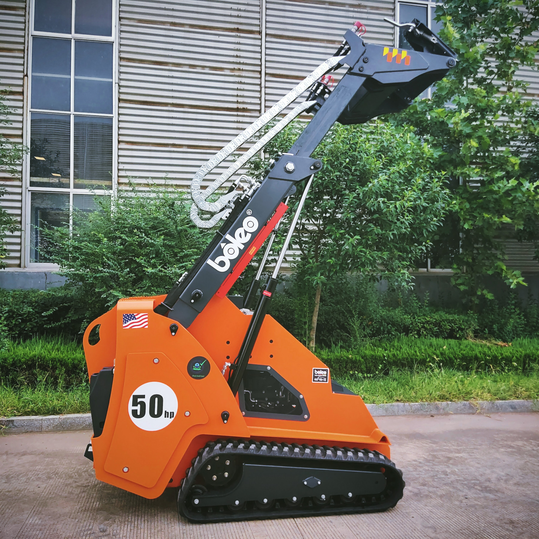 Boleo SV50L - Mini Skid Steers - Mini Track Loaders with Telescopic Booms